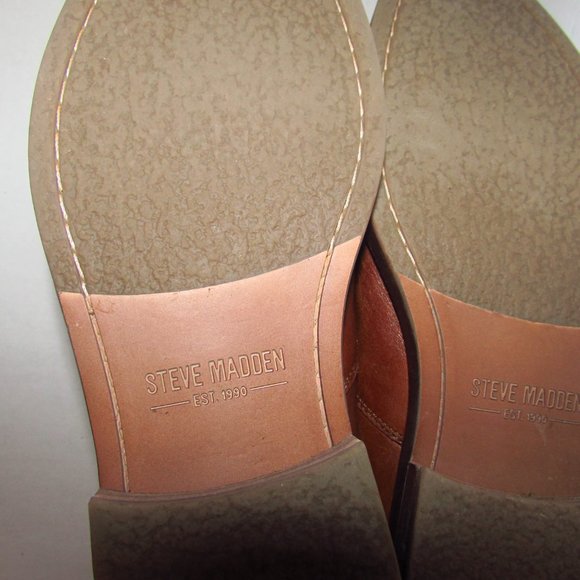 Steve Madden Men's Leather Ankle Boots - Picture 6 of 10